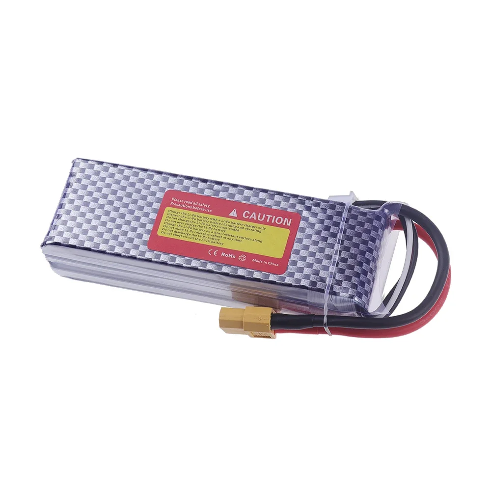 Batterie LiPo 3S 11.1V 1500mAh 20C XT60/T/JST/XT30 pour RC