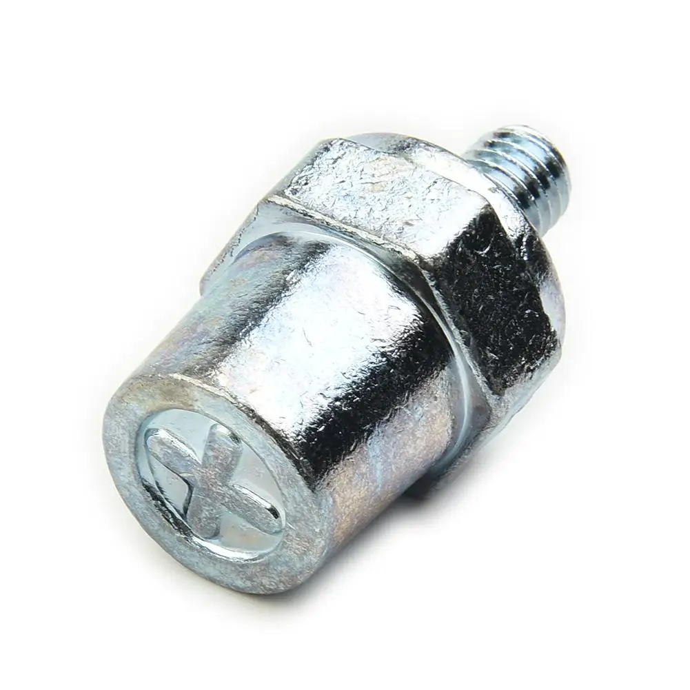 

1Pair Zinc Alloy Battery Side Terminal Charging Posts A Hex Nut Connectors Fit 8mm Positive Negative ( J1J9）