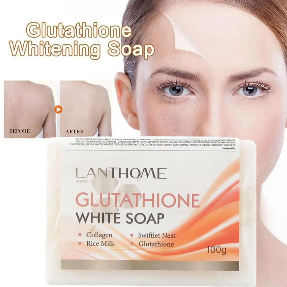 Glutathione Skin Whitening Soap Hand Soap Lighten Dark Underarm Leg Remove Dead Skin Lightening Brightening Face Glowing Skin 100 140 200g kojic acid soap dark black skin lightening soap hand made soap glutathione whitening bleaching soap brighten face