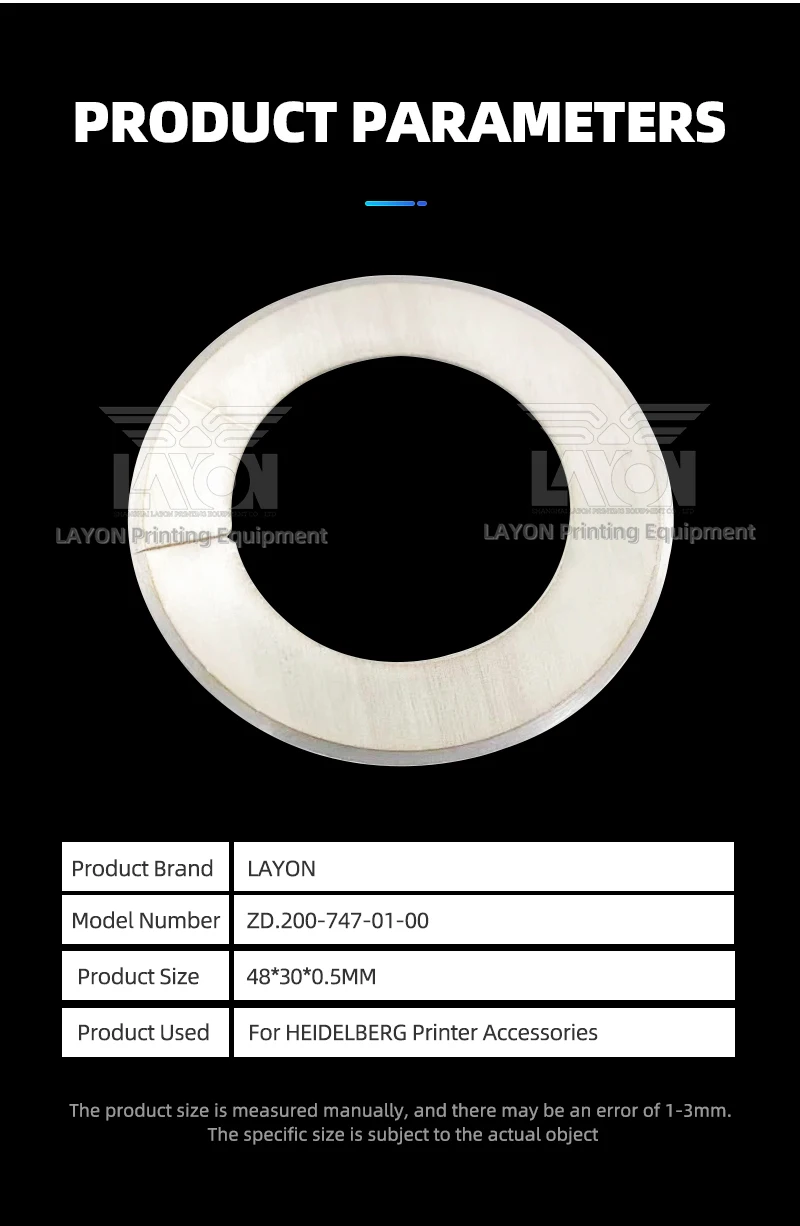 entrega rápida, ZD.200-747-01-00, 48*30*0.5mm, 10 PCs
