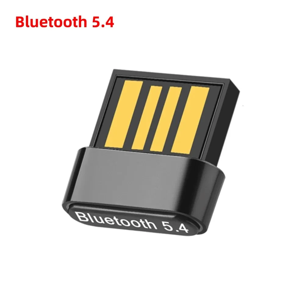 Adaptador USB Bluetooth 5.4 Transmisor Receptor Audio Bluetooth Dongle Adaptador USB inalámbrico para computadora PC Laptop