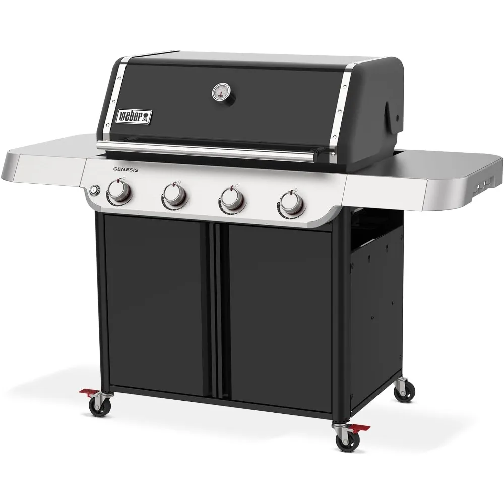 Genesis E-415 Liquid Propane Gas Grill, Black 2