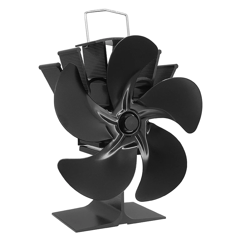Fireplace thermal fan firewood kerosene stove thermoelectric power  generation thermal energy drive without electric power fan - AliExpress