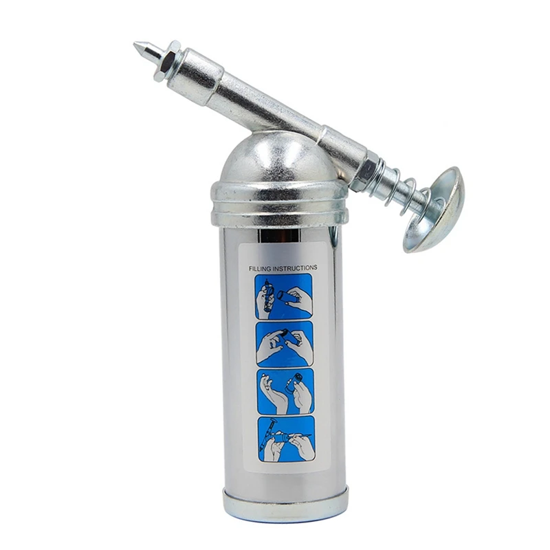 

80Cc Capacity 1000Psi Mini Multi Grease Single Hand Pump Operation Tool Hose High Pressure Oiler Bicycle Gears