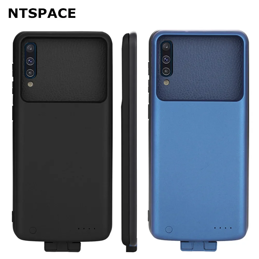 외부 배터리 충전기 케이스, 삼성에 적합한 갤럭시 A50 전원 케이스, 5000mAh, 마그네틱 보조배터리 커버