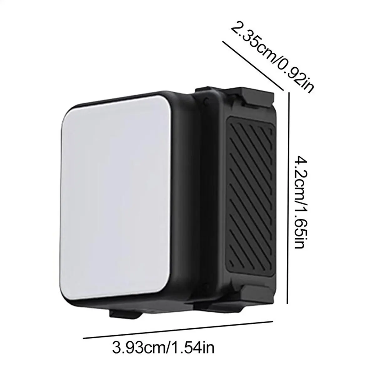 DJI 오즈모 액션 4/3 카메라 케이지 및 포켓 3 4용 M05K 미니 LED 비디오 조명, IPX5 방수, 5600K 색온도 도구