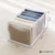Jeans Compartment Storage Box Closet Clothes Drawer Mesh Separation Box Stacking Pants Drawer Divider Can Washed Home Organizer 12
