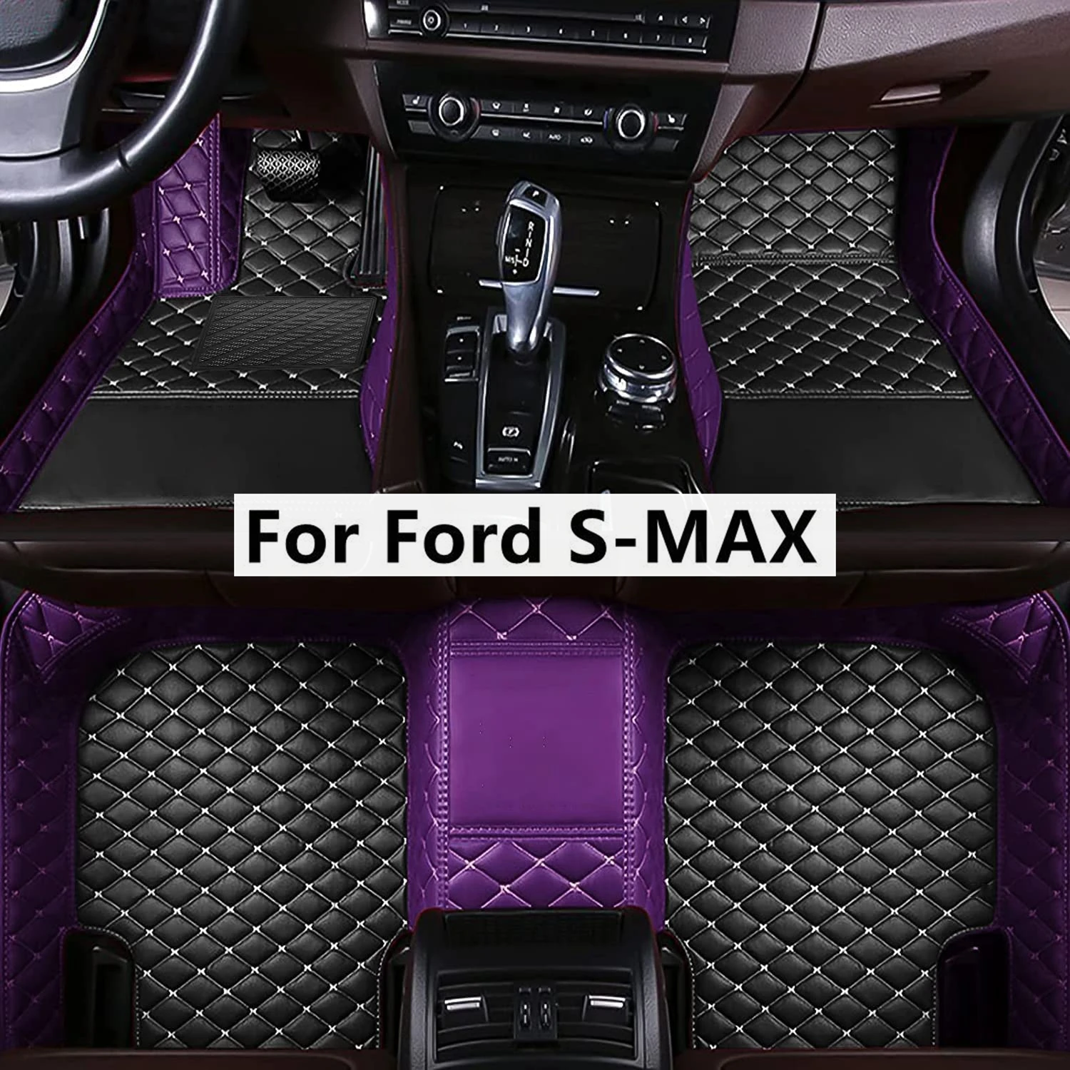 

Подходящие цвета автомобильные коврики под заказ для Ford S-MAX Coche Foot Coche, аксессуары, коврики