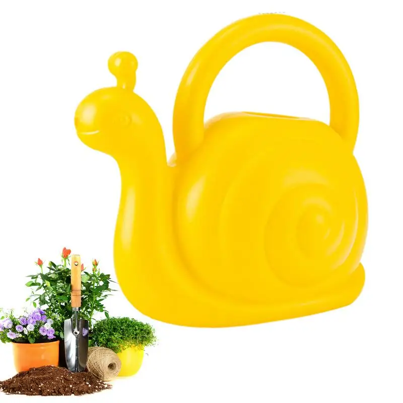 

Kids Watering Can 1.5L Cute Snail Novelty Watering Can Kids Gardening Can Durable Gardening Tool For Planting and Watering