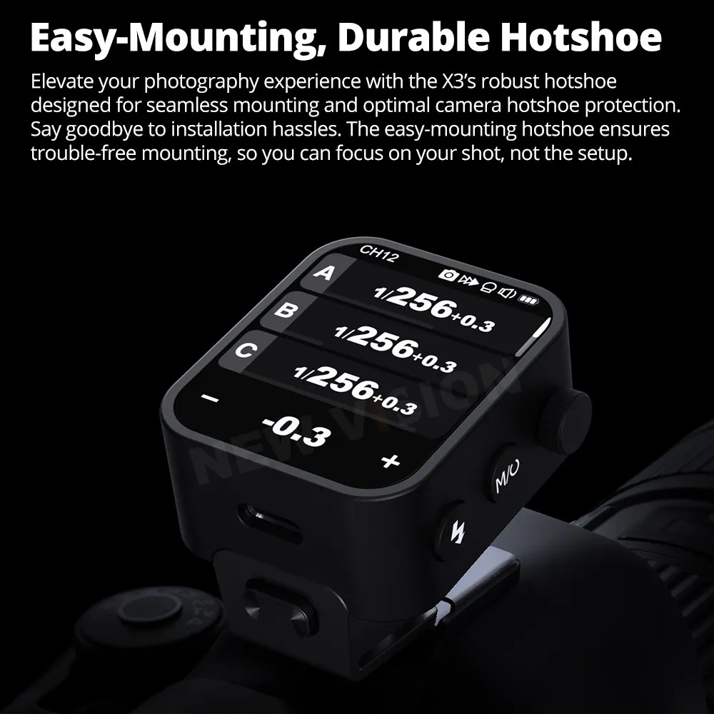 Godox  ÷ Ʈ OLED ġ ũ ۽ű,  , ĳ   ʸ, X3 TTL HSS 2.4G