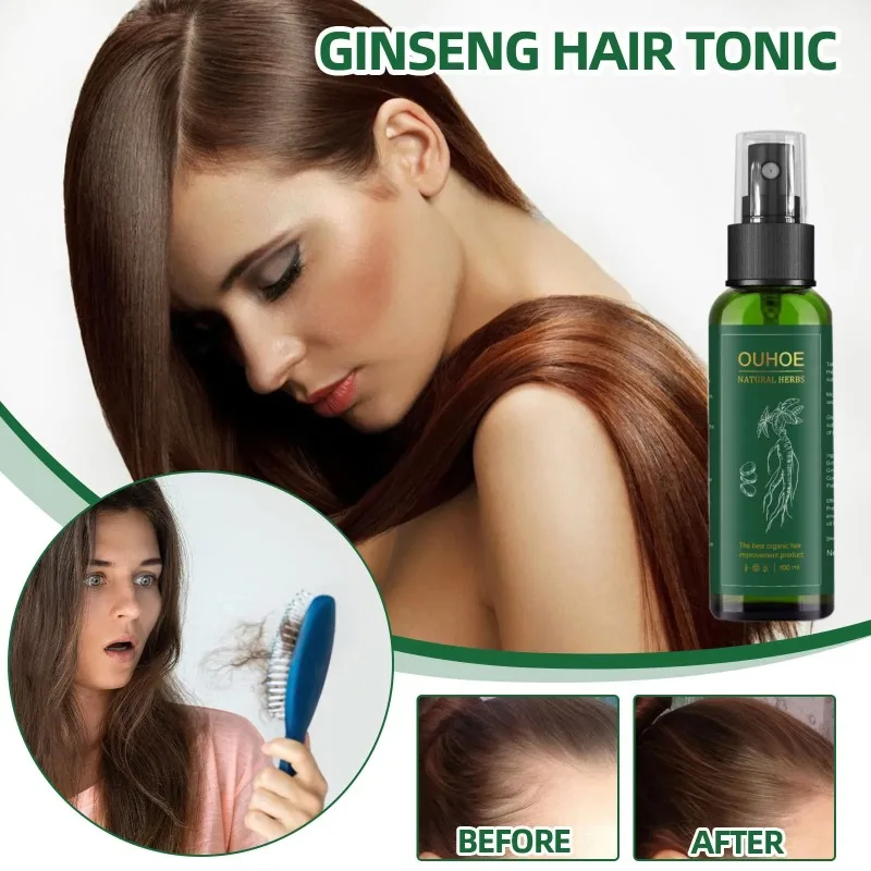 

Red Ginseng Hair Regeneration Spray,Hair Regrowth Serum,Ginger Hair Growth Spray Serum for Women Men
