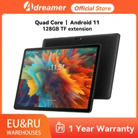 Adreamer LeoPad10 Tab 10.1" Tablet 1280x800 IPS Android 11 Quad Core 4GB RAM 64GB ROM Bluetooth 6000mAh Wifi Portable Tablets PC 1