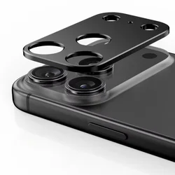 Premium Aluminum Metal Rear Camera Lens Protector and Cover Film (For iPhone 18 Pro)