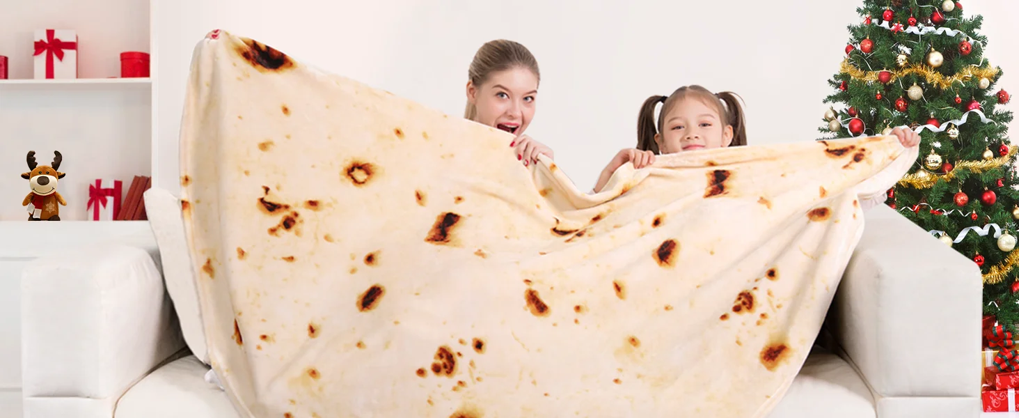 Tortilla Throw Blanket