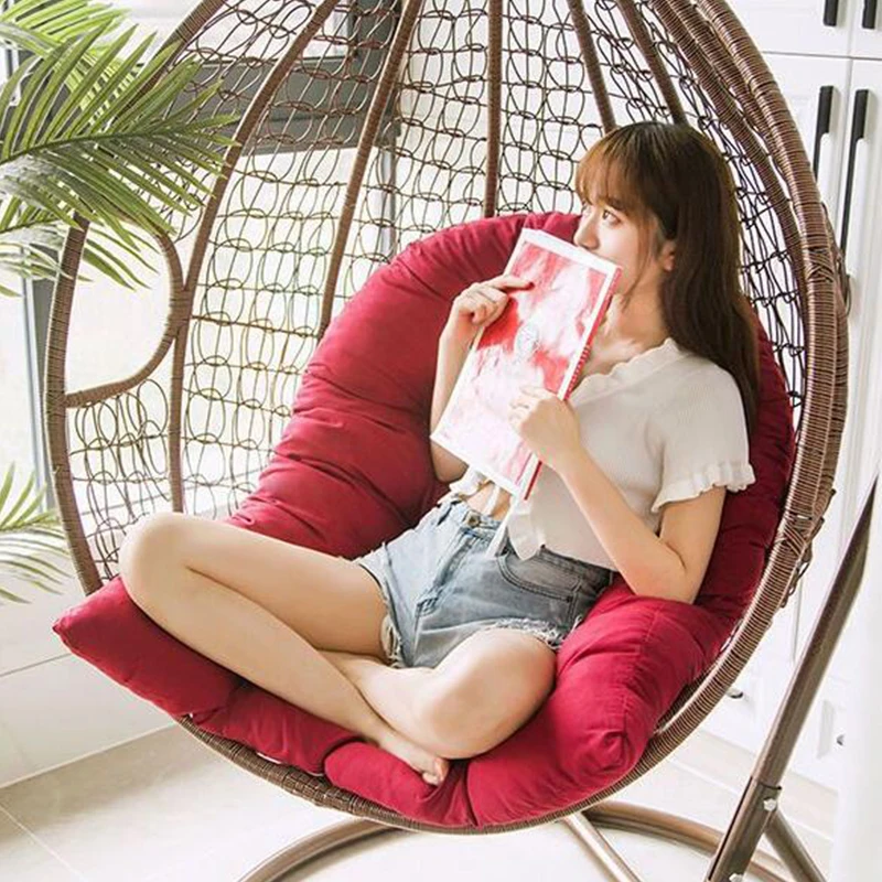 Hanging Egg Chair Cushion Swing Chair Thick Seat Cushion Padded Pad Covers