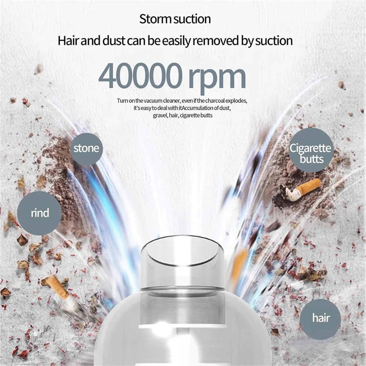 YDSC Vacuum Cleaners with Nozzle Accessories Wet and Dry Vacuum Cleaners Powerful Vacuum Cleaners Portable Vacuum Cleaners