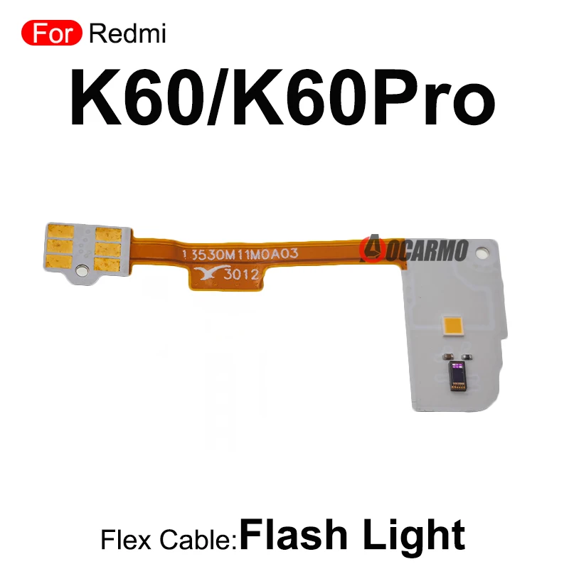 Redmi K70 K60 Pro k60U K70E K60E K50 Ultra K70U 플래시 라이트 플렉스 케이블 교체 부품
