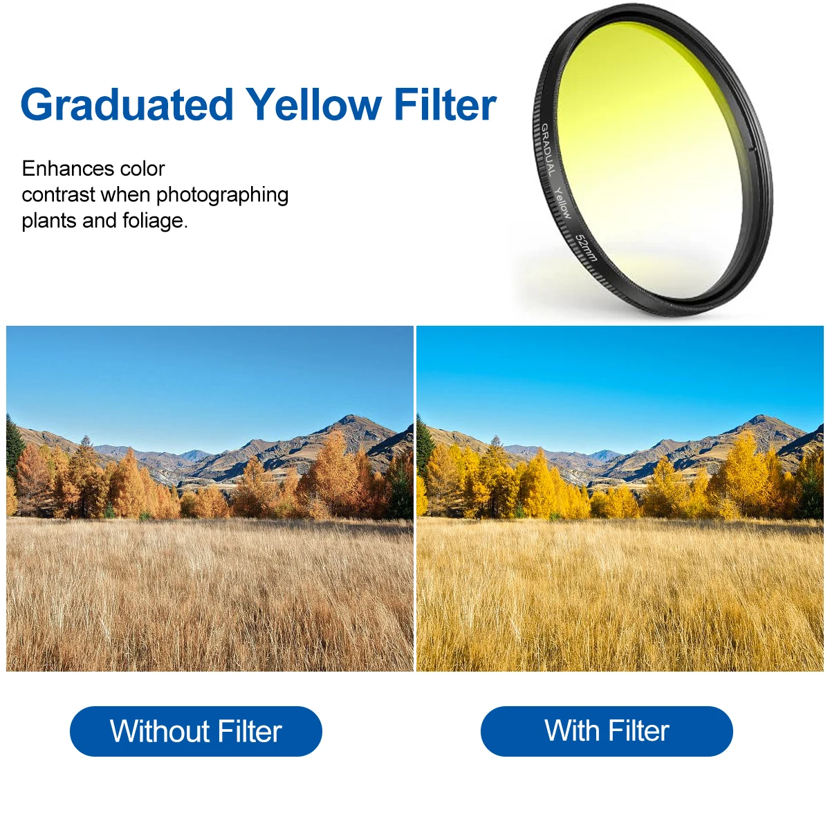 Starlight Clip-on Camera Lens with CPL Filter - 52mm Thread