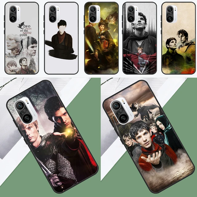 Coque de téléphone pour Xiaomi, Série TV, Merlin, POCO, X5 Bery