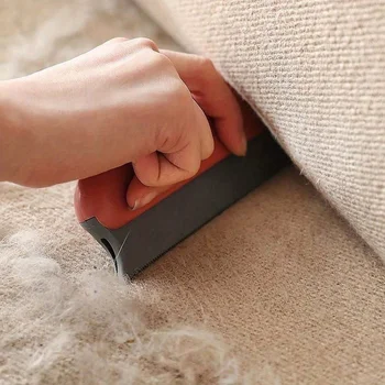 Effective Pet Hair Remover Brush For Cats And Dogs - Gently Shaves Wool And Cleans Fur For A Neat And Tidy Home 3