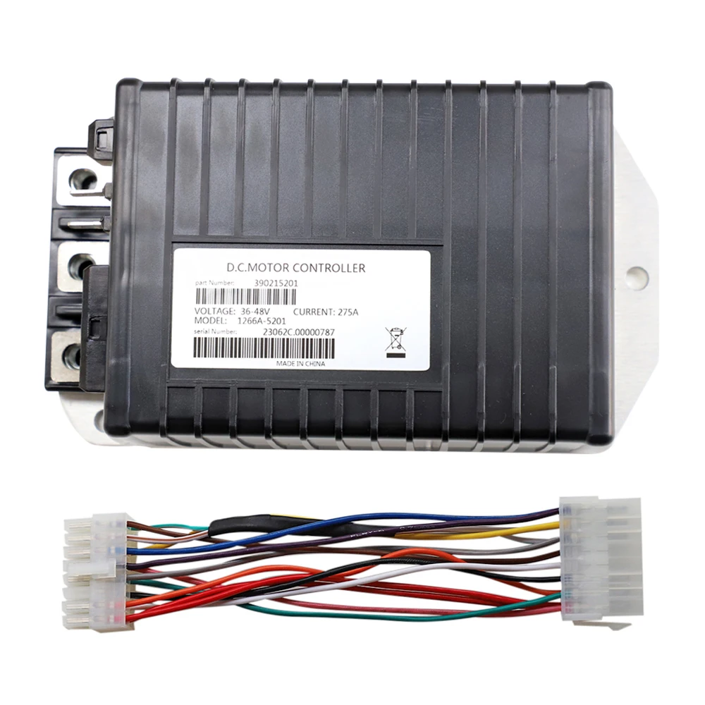

China Made 1266A-5201 48v 275A Golf Cart Club Car Motor Speed Controller For Curtis EZGO Yamaha Electric Vehicle Pallet Truck