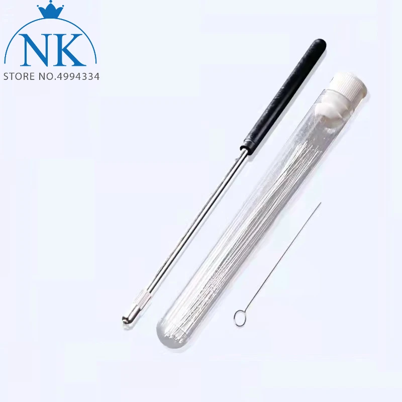 

10pcs Nickel Plated Pure Copper Inoculating Rod / Wire / Nichrome Wire / Ring / Needle