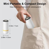 Pompe à vide électrique pour la conservation des aliments, rechargeable, scelleuse de sacs sous vide automatique, machine de compression sous vide 6