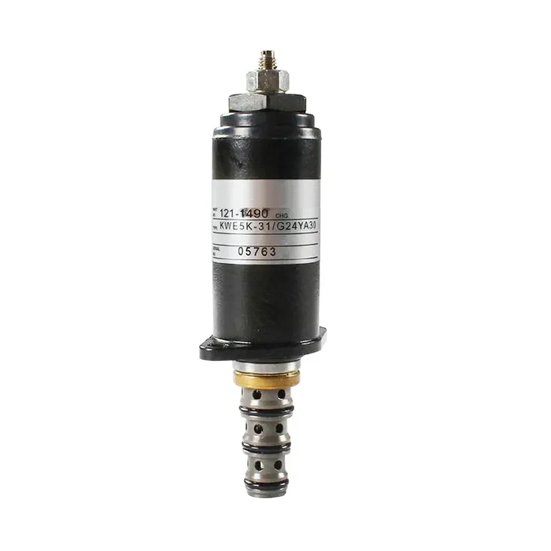 

KWE5K-31/G24YA30 SKY5P-12-D 121-1490 1211490, соленоид группы клапанов для экскаватора E320B E320C 312B 315B E312D 321B