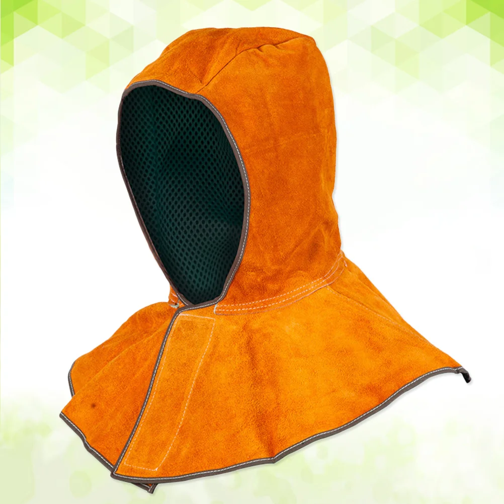 

Heat Resistant Welding Protective Hood Welder Head Neck Cover Hat (Free Size)