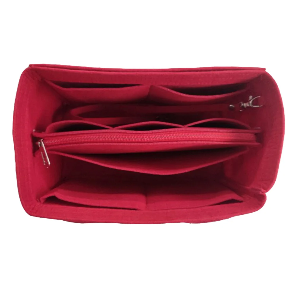 מותג איפור ארגונית הוספת הלבד תיק עבור תיק נסיעות פנימי ארנק נייד תיק קוסמטי Fit שונים אחסון פונקציונלי שקיות