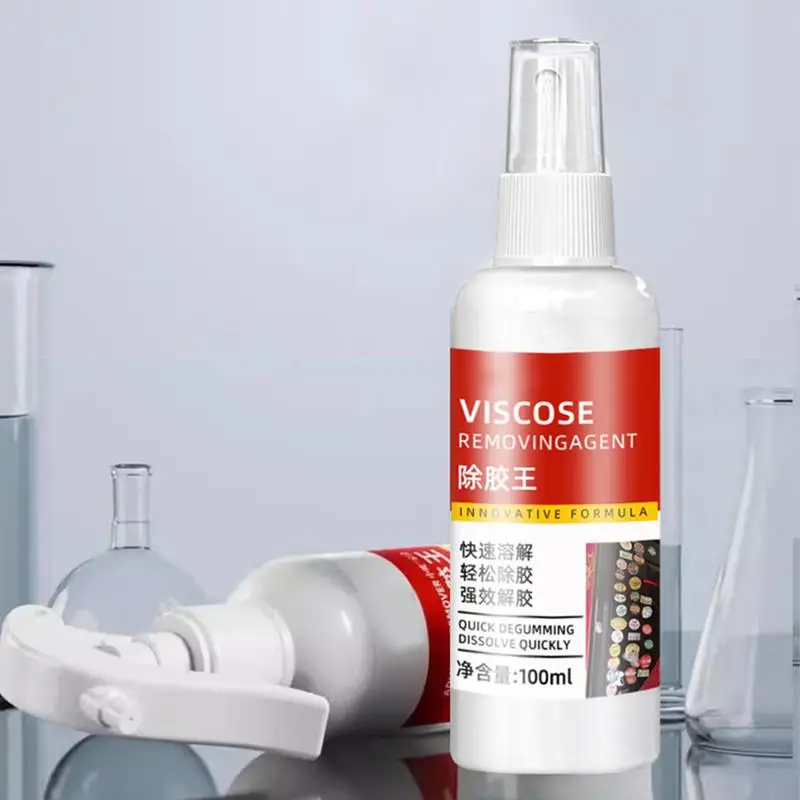 100ml Super glue Remover Cleaner Poster Adhesive and Double Sided Tape Removal Glass Wall Floor Adhesive Remover Cleaner Spray