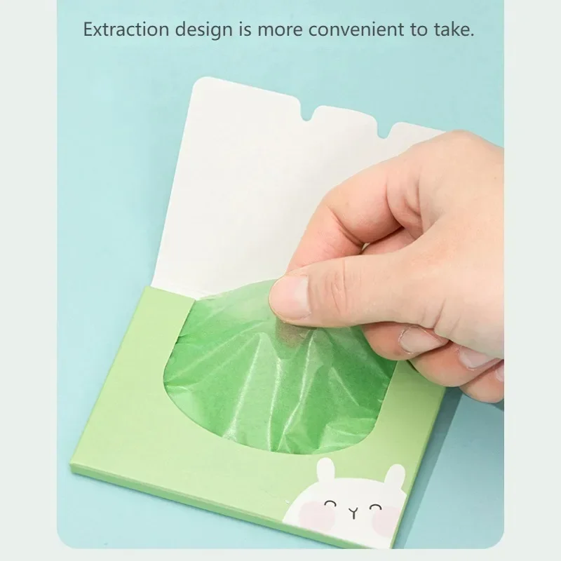 Face Oil Blotting Paper Protable Matting Face Wipes Facial Cleanser Oil Control Oil-absorbing Cleaning Tools 100Pcs facial oil blotting paper