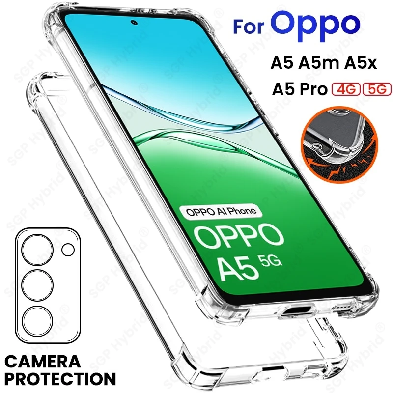 Clear Crystal Soft Silicone Shockproof Phone Case - Transparent Protective Back Cover