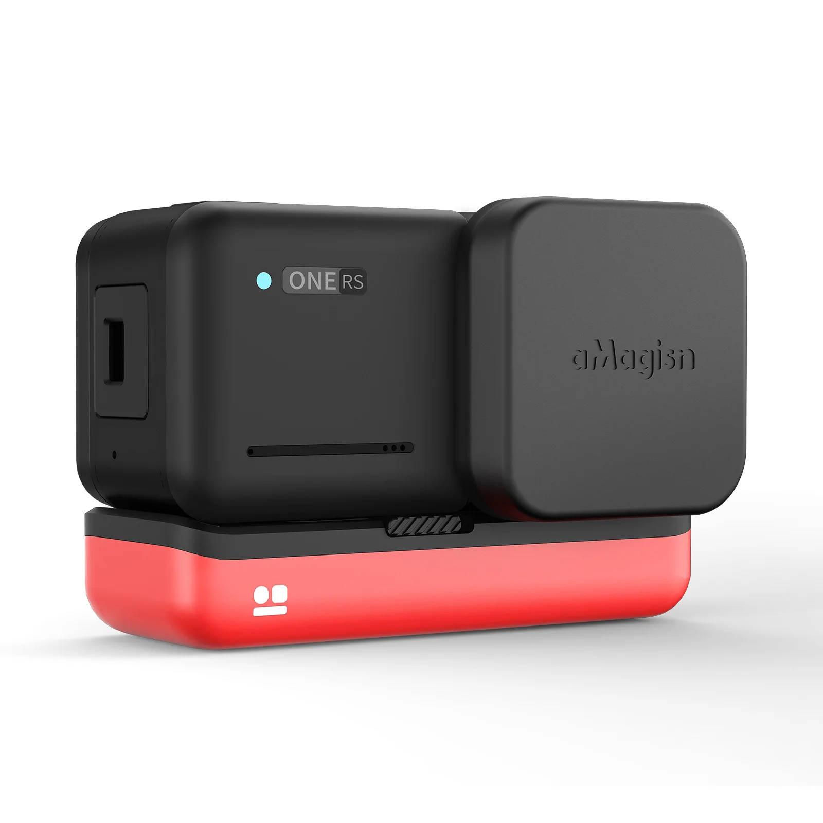 Copriobiettivo Amagis Per Insta360 One Rs 4K Custodia Protettiva In Silicone Con Obiettivo Grandangolare