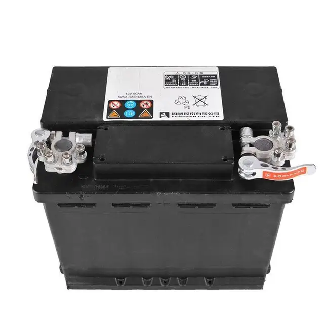 Kaufe 1 Paar Autobatterieklemmen, korrosionsbeständige  Metall-Batterieklemmenklemmen für Autos