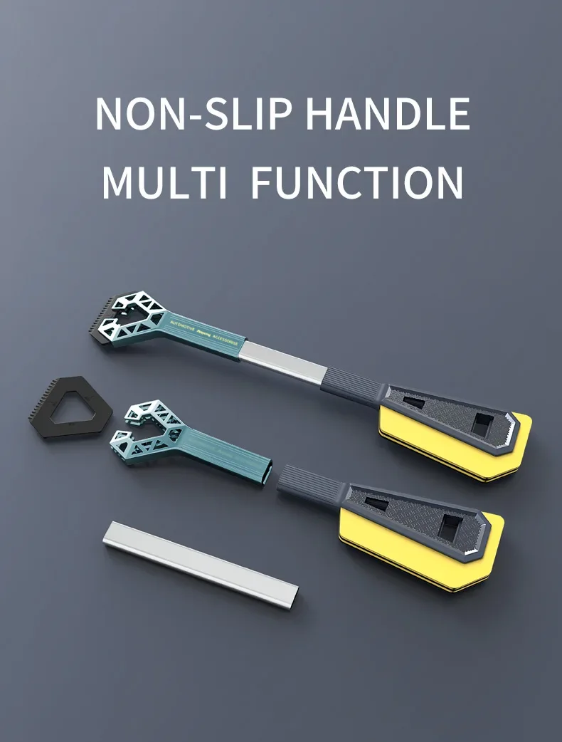 Car Snow Shovel 3in1 Ice Scraper Windshield Multifunctional Detachable Ice Breaker Winter Snow Brush Shovel Car Remover