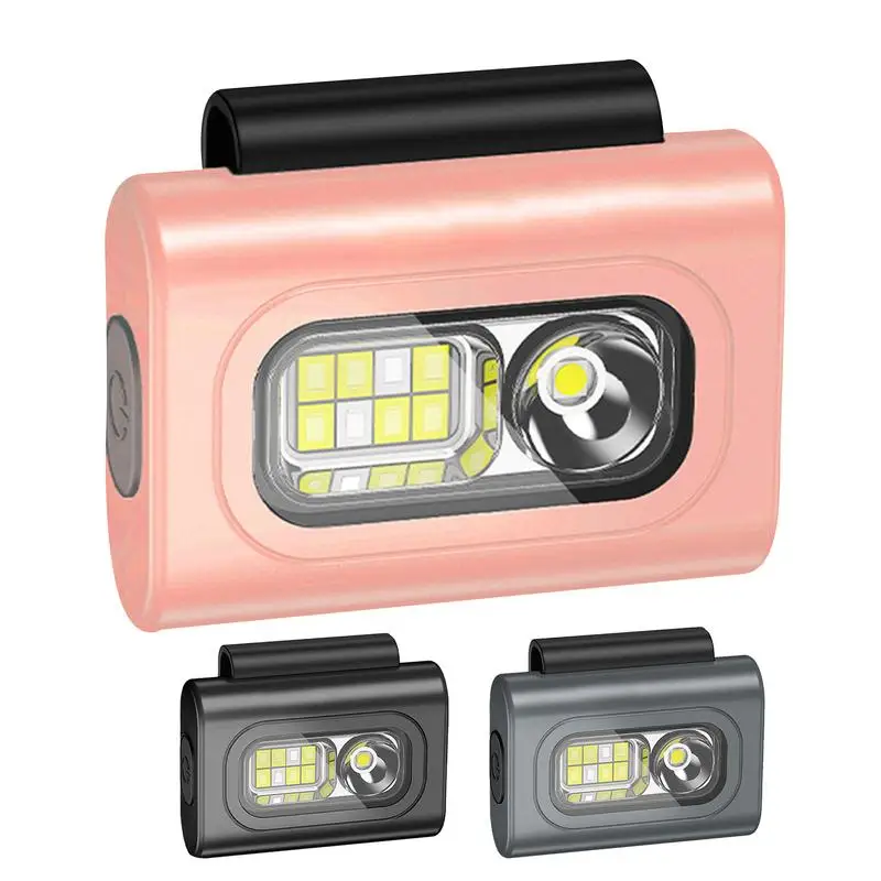 

Подзаряжаемые регулируемые магнитные ходовые огни для бега, многофункциональный фонарик Hands Free с повязкой на голову для ночи