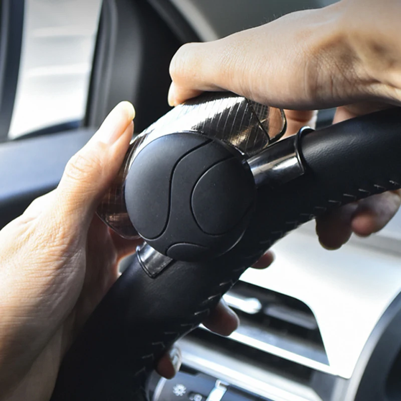 Steering Wheel Booster Knob with 360° Rotation and Metal Bearing