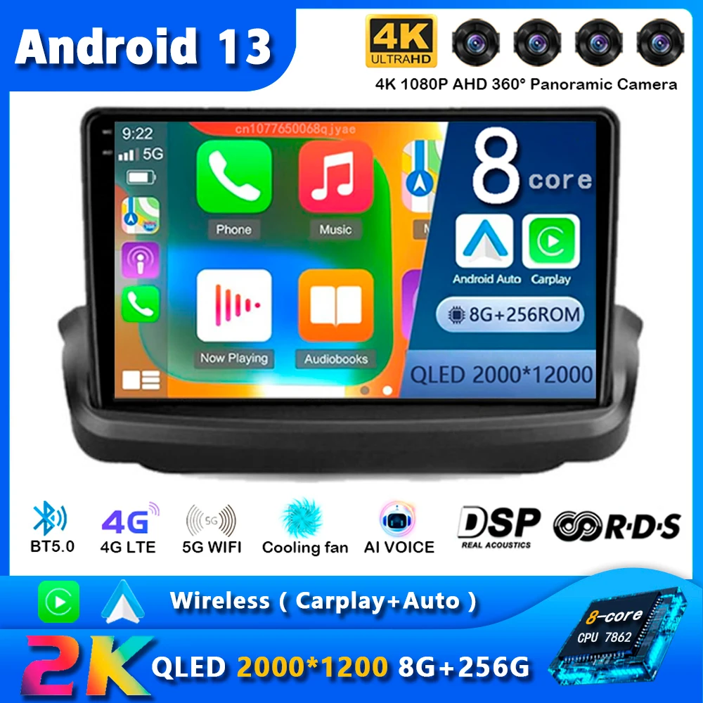 

Android 13 Carplay BT Car Radio For Hyundai Rohens Coupe Genesis Coupe 2009 - 2012 Navigation GPS Multimedia Player video Stereo