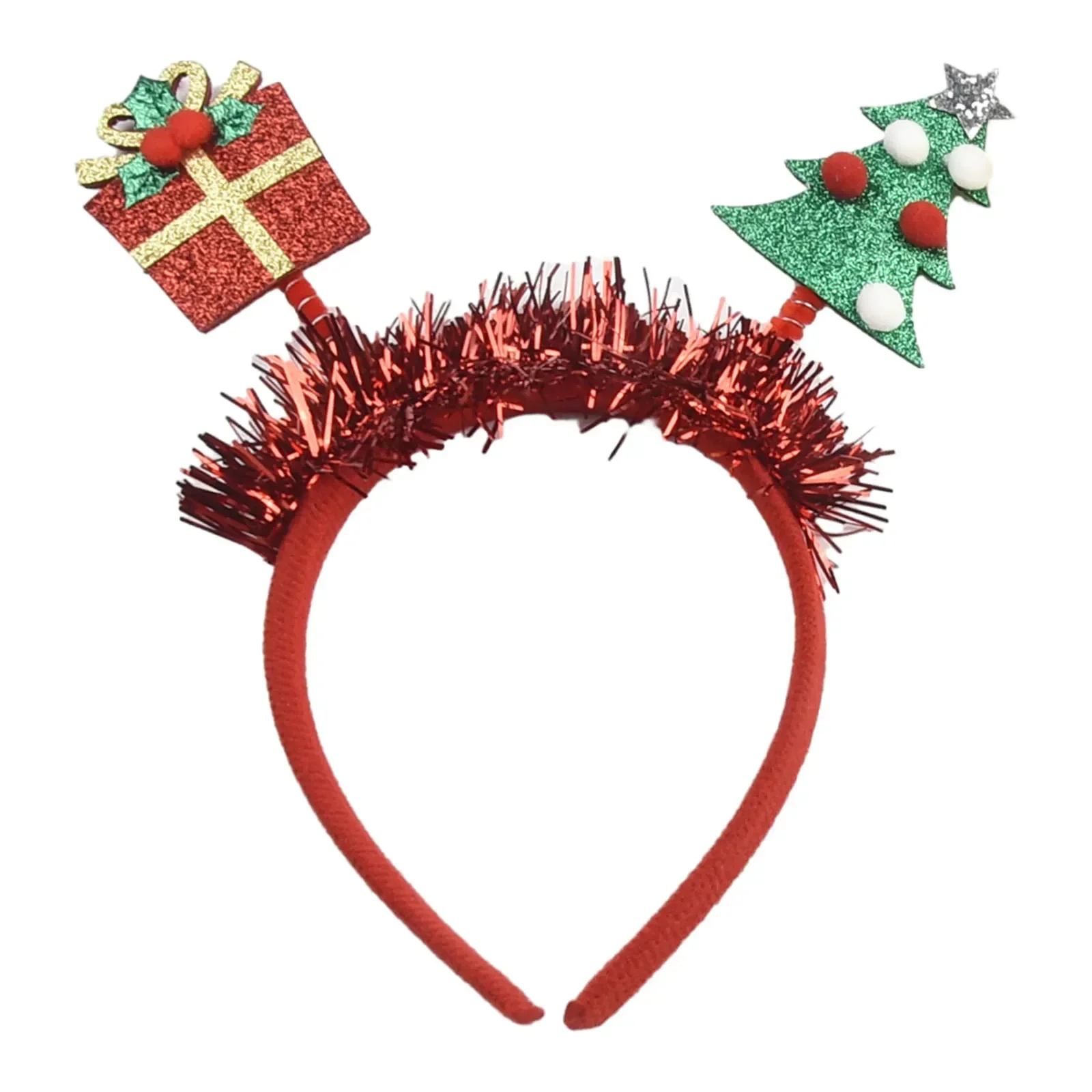 6PCS Christmas Headbands Elk Antlers Cute Xmas Hair Accessories Party Supplies Reindeer Headbands Christmas Party Accessories