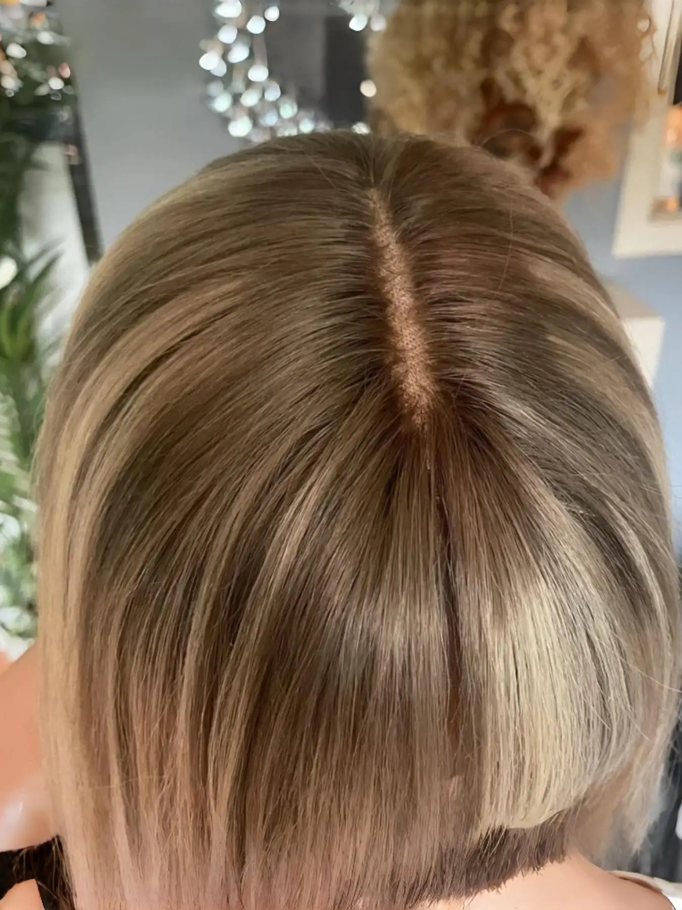 내추럴 소프트 16인치 5x5 실크 베이스 하이라이트 블론드 스트레이트 유대인 인모 가발 베이비 헤어 HD 레이스 유럽산 헤어 프리플럭드