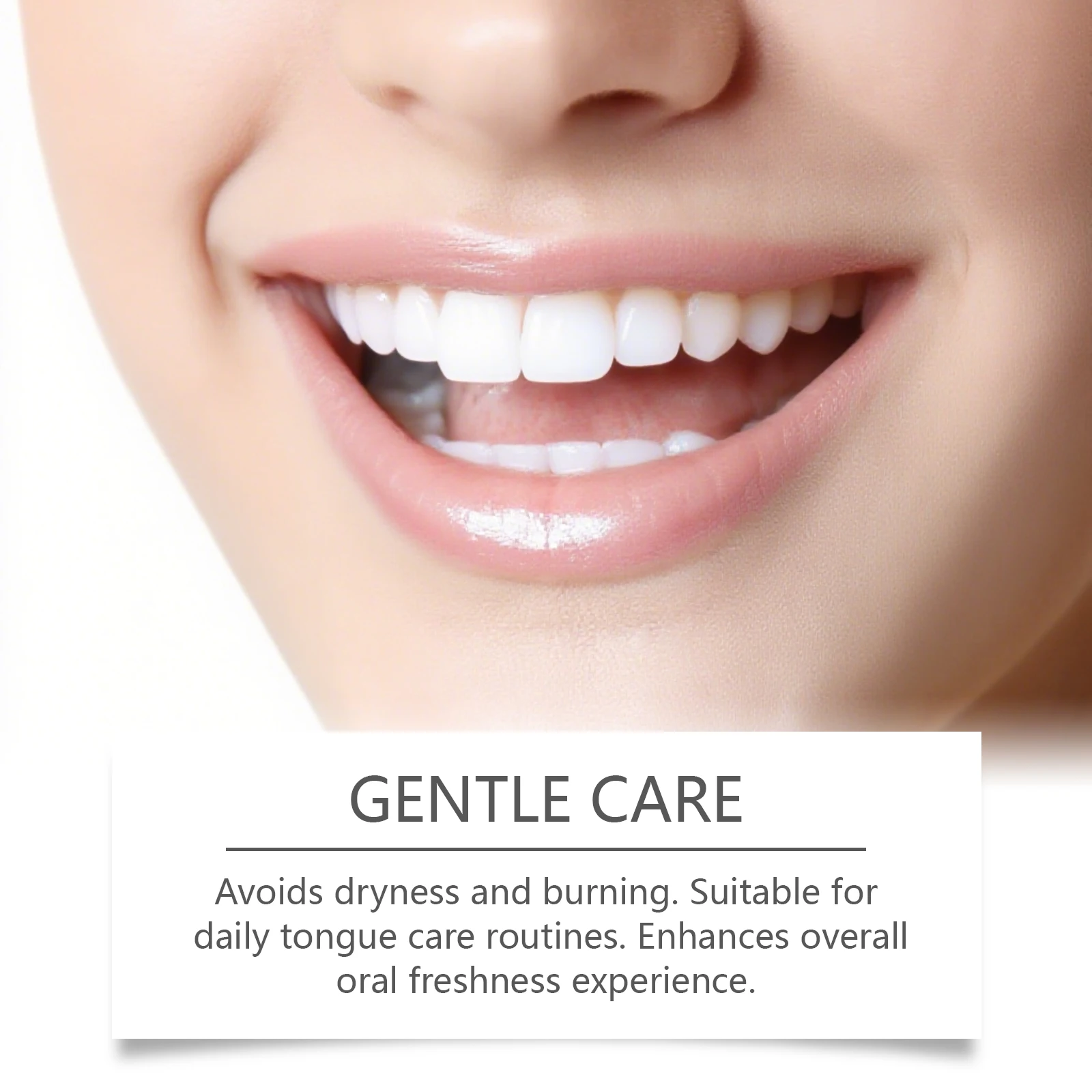 Tongue Cleaner Gel - Freshens Breath, Removes Odor, Daily Tongue Care for a Clean & Comfortable Mouth