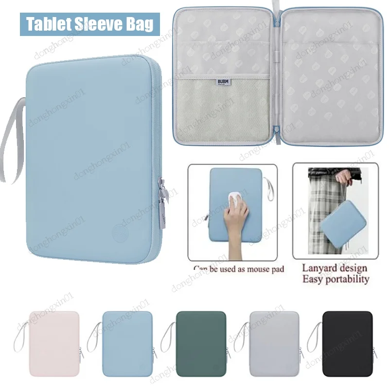 

Tablet Handbag Case For OPPO Realme Pad 2 11.5 Realme Pad 10.4 X 10.95 Mini 8.7 Waterproof Bag Sleeve Cover With Hand Strap