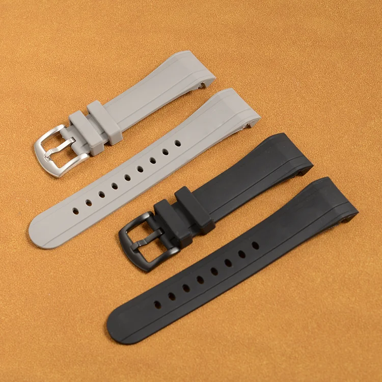24mm*20mm Silicone Rubber Watchband Strap For Graham Racing New