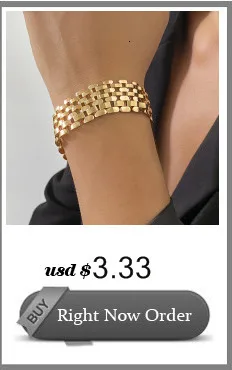 Lacteo Bohemian Colorful Painted Aluminum Chain Charm Bracelet Jewelry For Women Fashion Trendy Cross Chain Bangle Bracelet