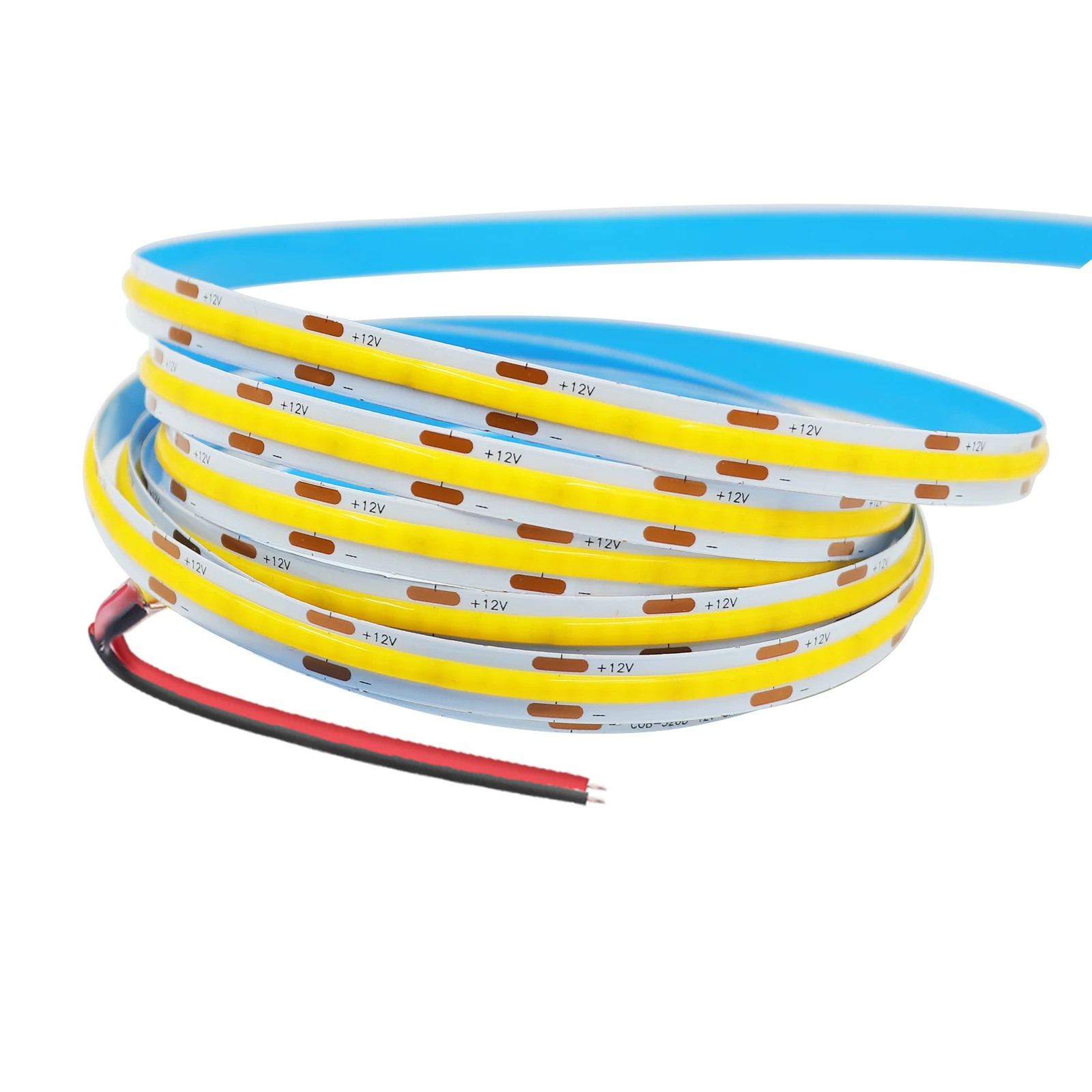 DC 12V 24V COB Strip 320Leds/M White/Pink /Yellow /Ice Blue Sbe912af51f2b4f9c8bba8e59fccd128bJ