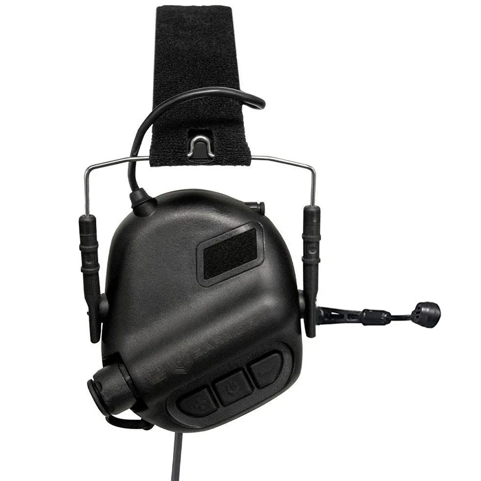 EARMOR M32 MOD4 Tactical Headset Jagd & Schie&szlig;en Ohrensch&uuml;tzer MIT Mikrofon Sound Verst&auml;rkung Nato TP120 Jacke