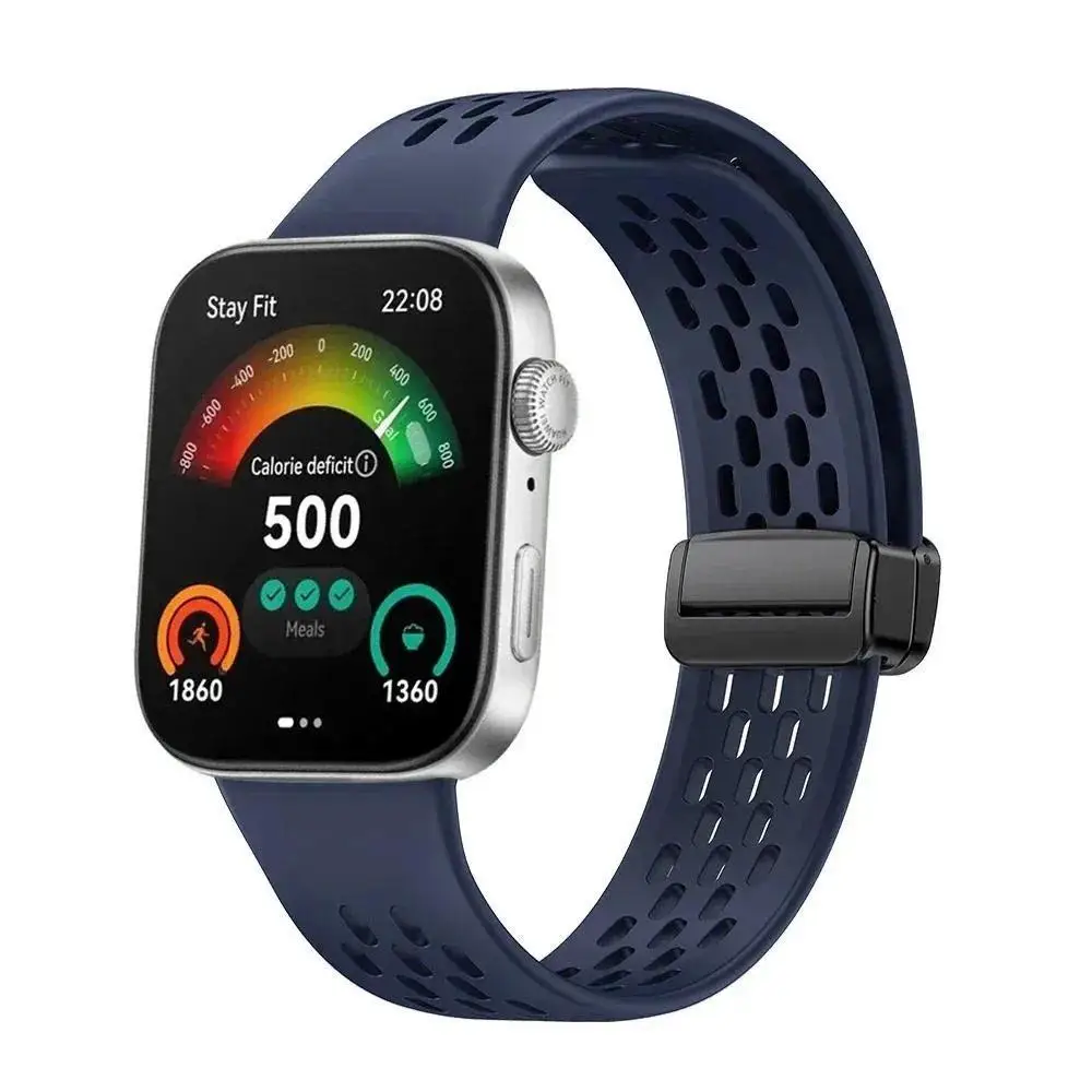 Sport Strap Soft Silicone Band with Magnetic Buckle