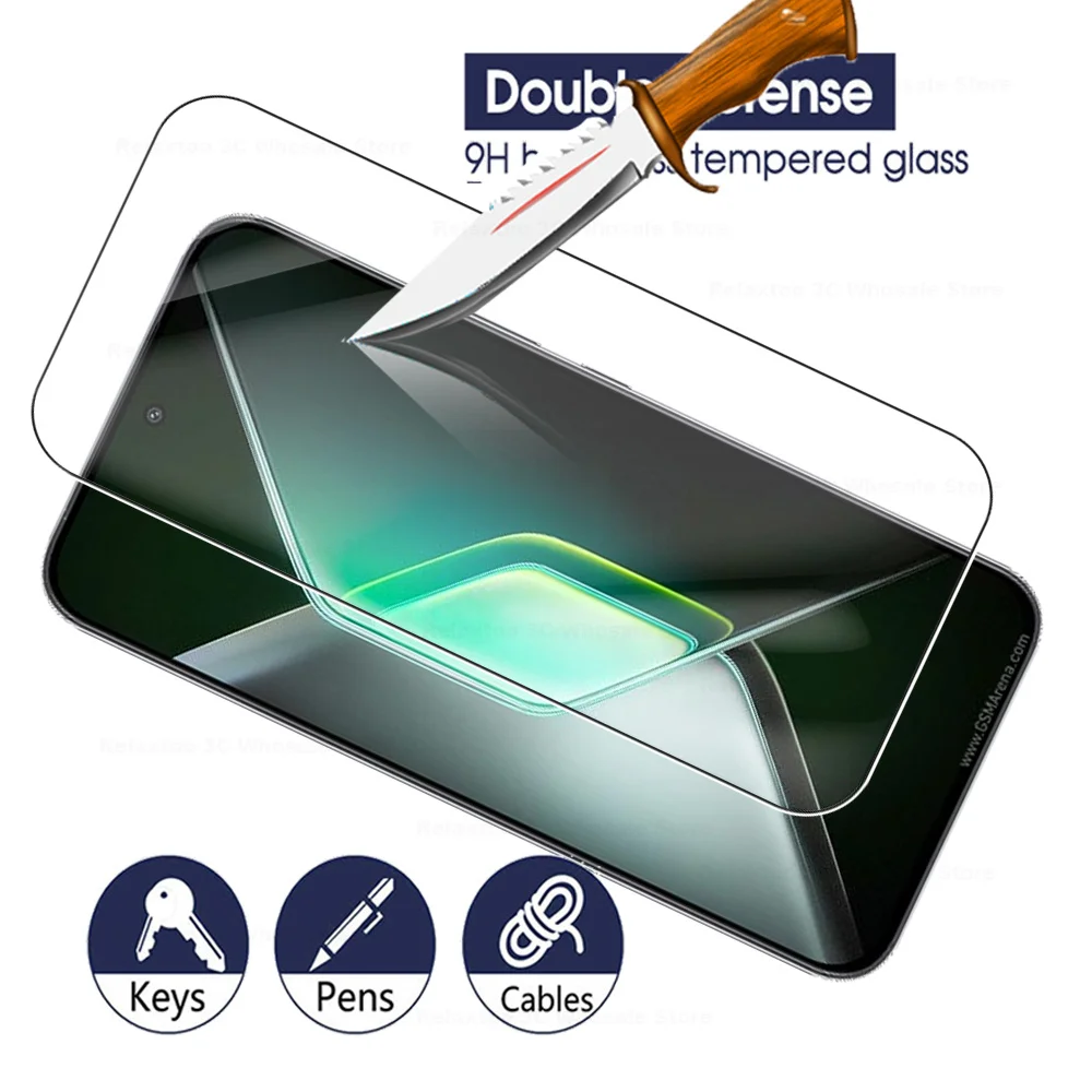 Dual-Function Tempered Glass Screen Protector with Camera Shield