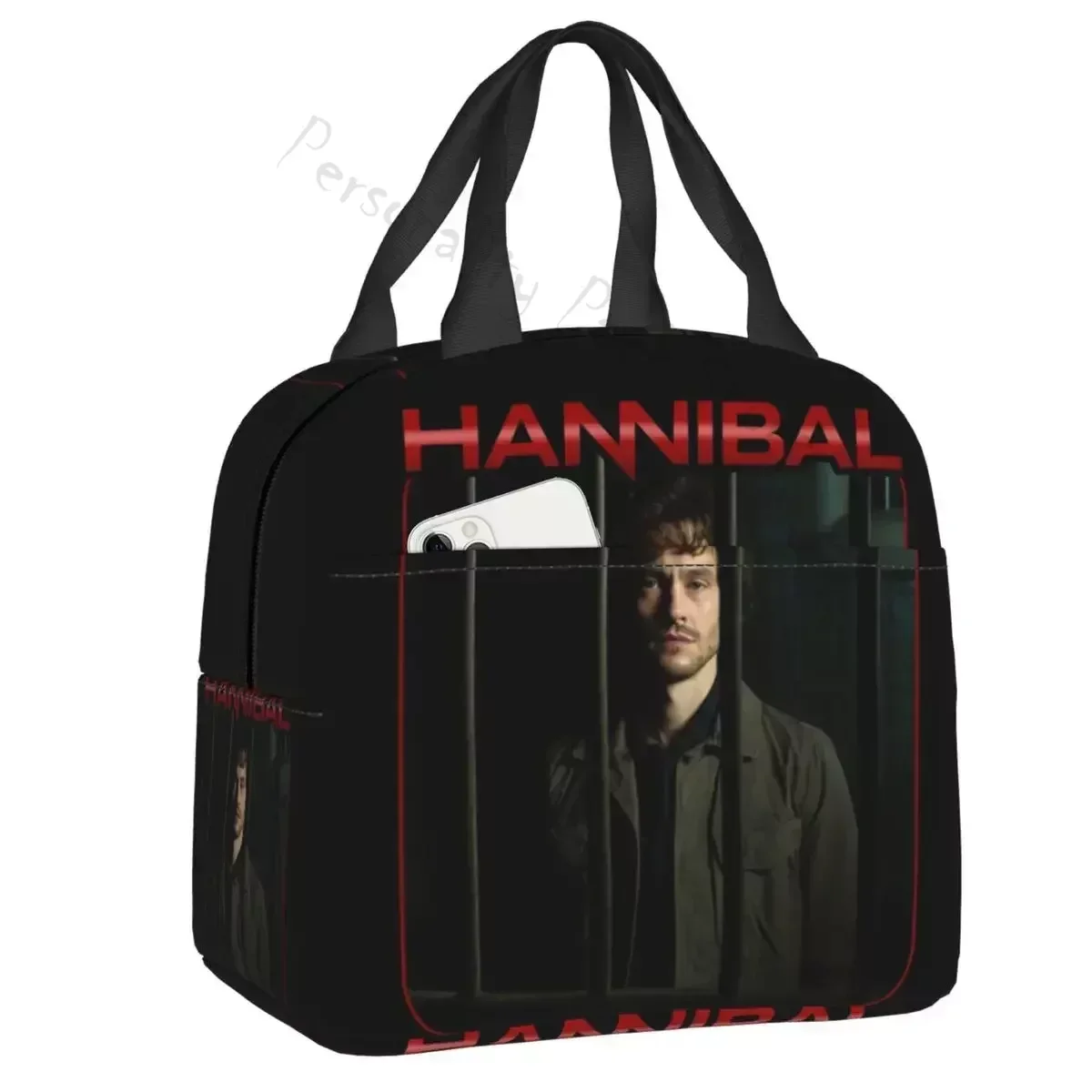 

Custom Hannibal Lunch Bag Thermal Cooler Insulated Lunch Boxes For Kids School Children Fruit Fresh Storage Bag Lunchbag
